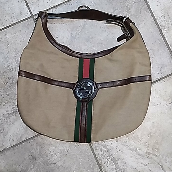 GUCCI SHERRY LINE SHOULDER BAG - Picture 6 of 14